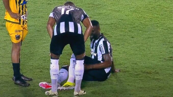 Luiz Henrique enciende las alarmas en Botafogo: lesionado a las primeras de cambio