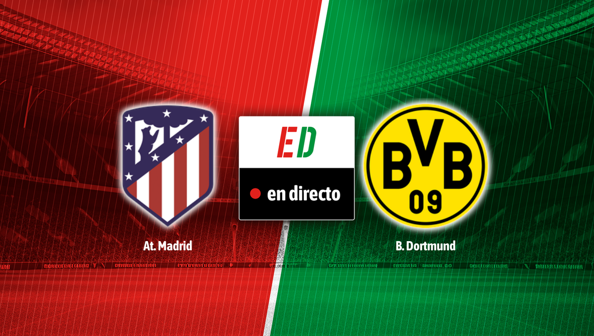 Atlético - Borussia Dortmund: resumen, goles y resultado