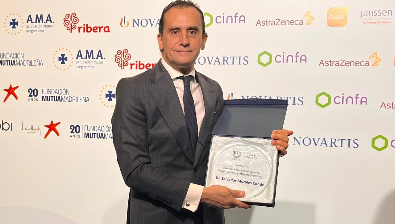 Salvador Morales, mejor especialista de España en Cirugía General y Aparato Digestivo según MERCO