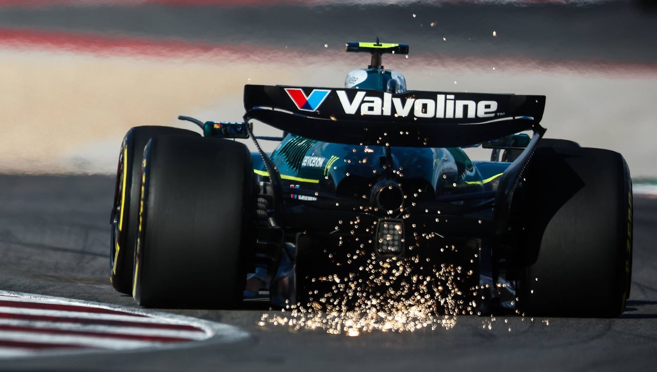 Leclerc domina y Fernando Alonso ya sufre en México