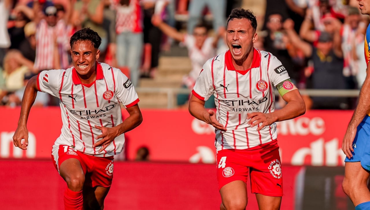 Girona 2-1 Valencia: Vanat y Arnau dan la primera alegría a Míchel
