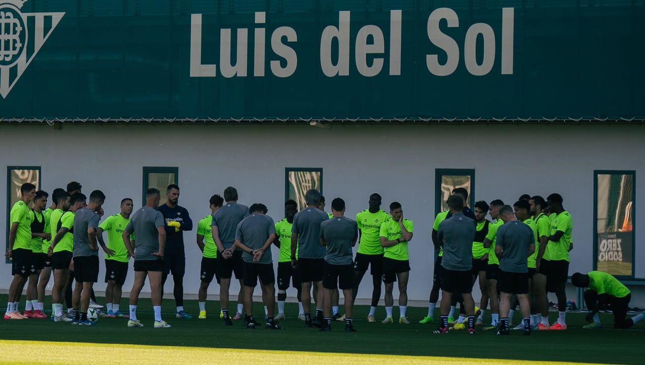 Tres buenas noticias para el Betis y dos dudas a cuatro días de la final