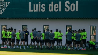 Tres buenas noticias para el Betis y dos dudas a cuatro días de la final