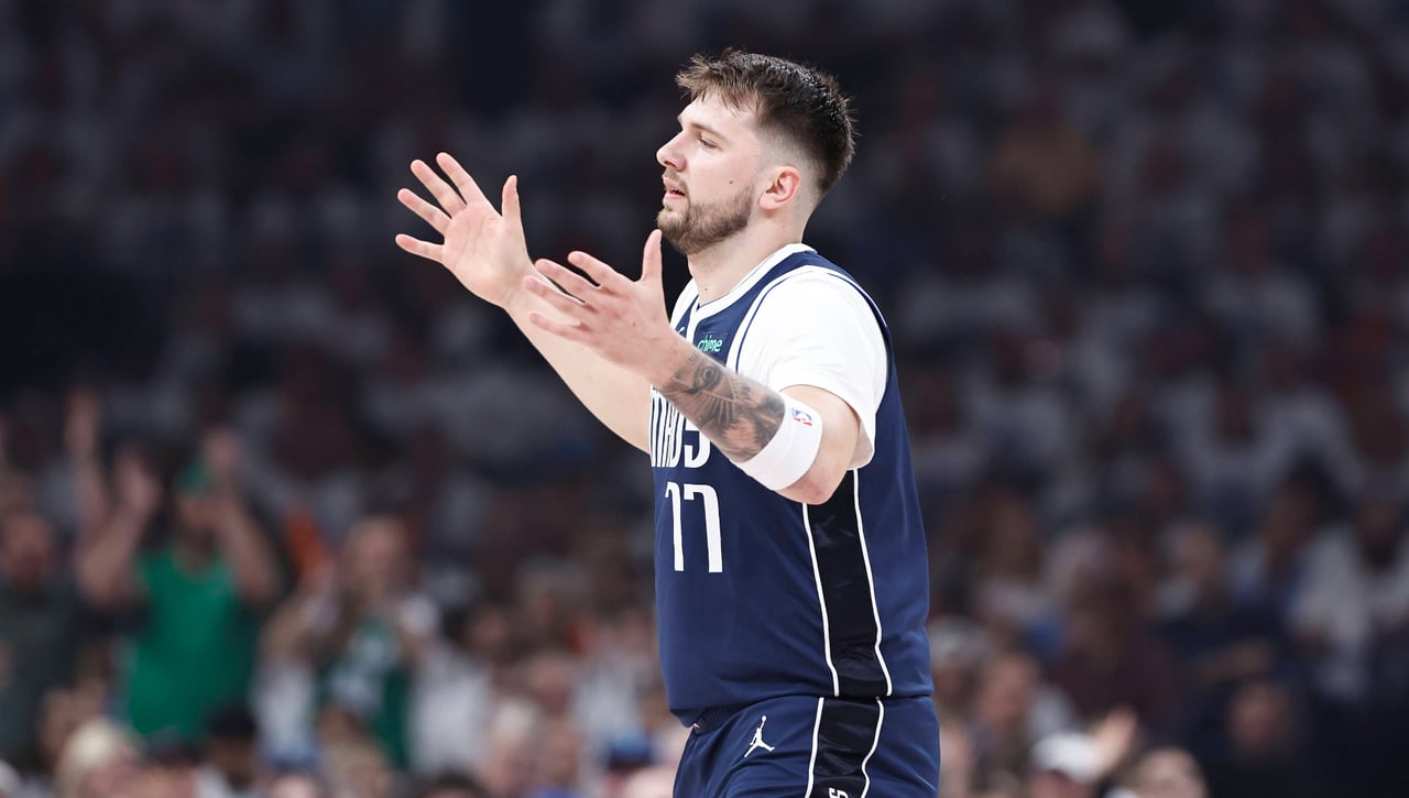 Cabreo monumental de Luka Doncic en su despedida