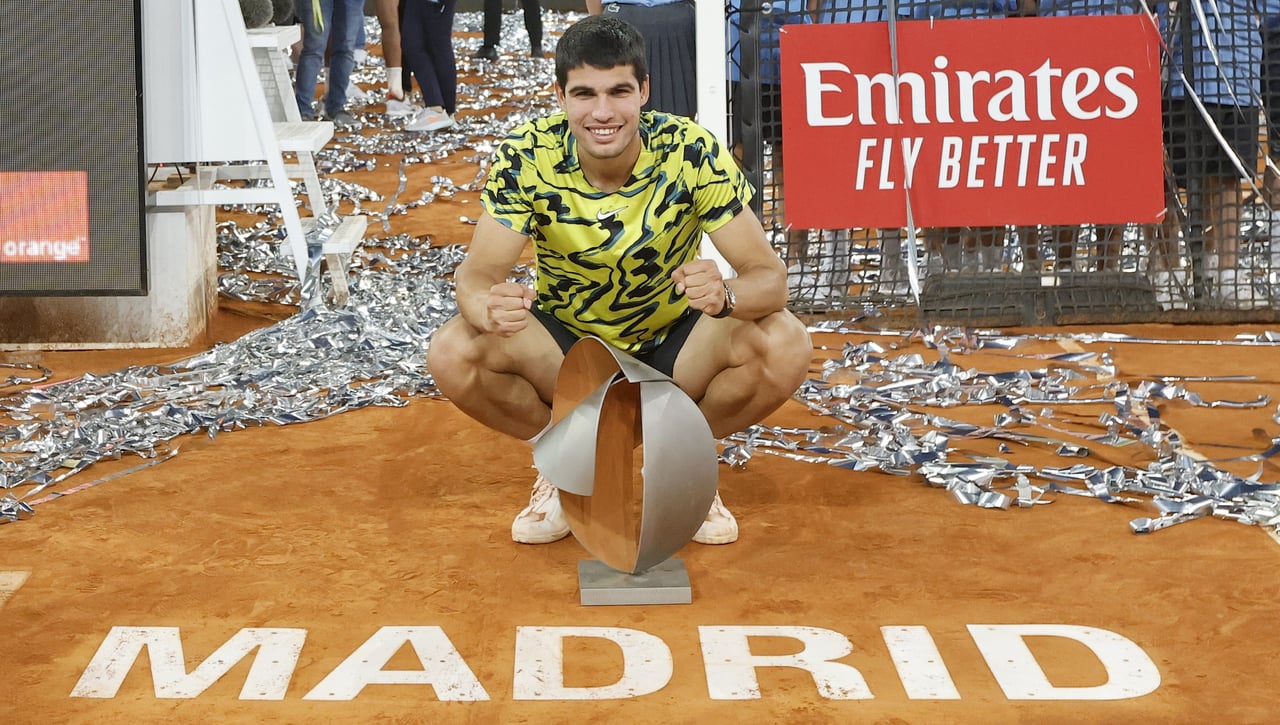 La curiosa queja para restar mérito a la victoria de Carlos Alcaraz en Madrid