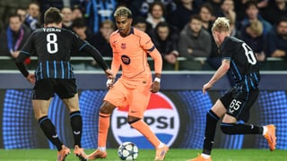 Brujas 3-3 Barcelona: Lamine logra un punto pese a los graves problemas defensivos