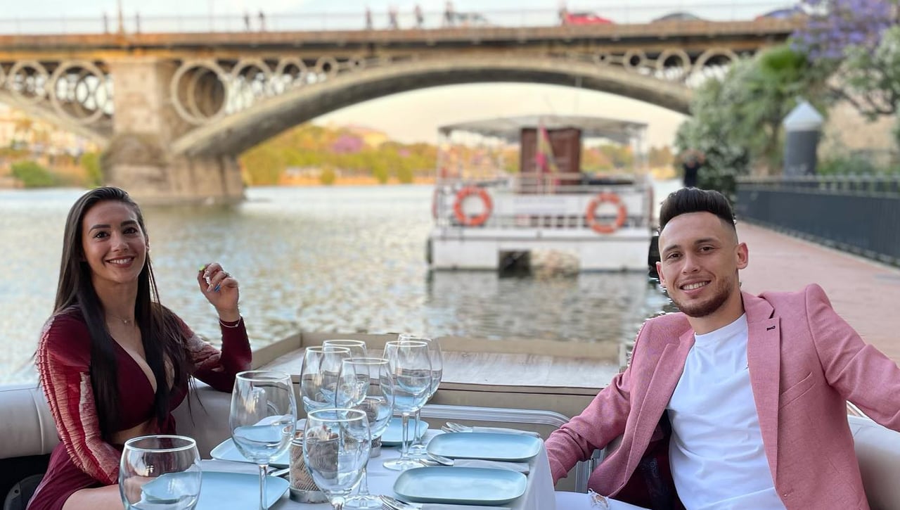 Ocampos ya está en Sevilla