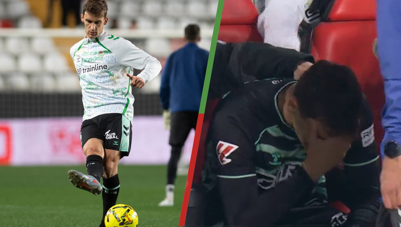 Las primeras sensaciones en el Betis sobre la lesión de Diego Llorente: "Una pena, no ha sido un buen año para él"