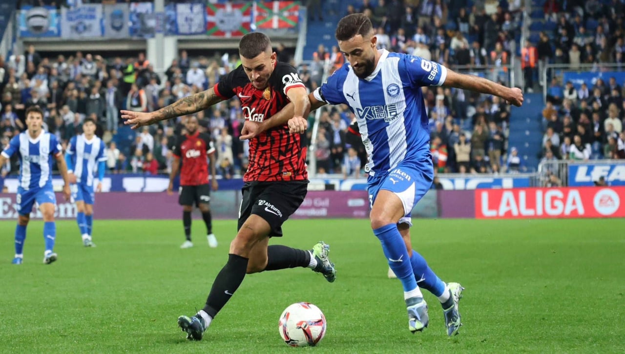 Mallorca - Alavés: horario, canal y dónde ver hoy en TV el partido de la jornada 26 de LaLiga 