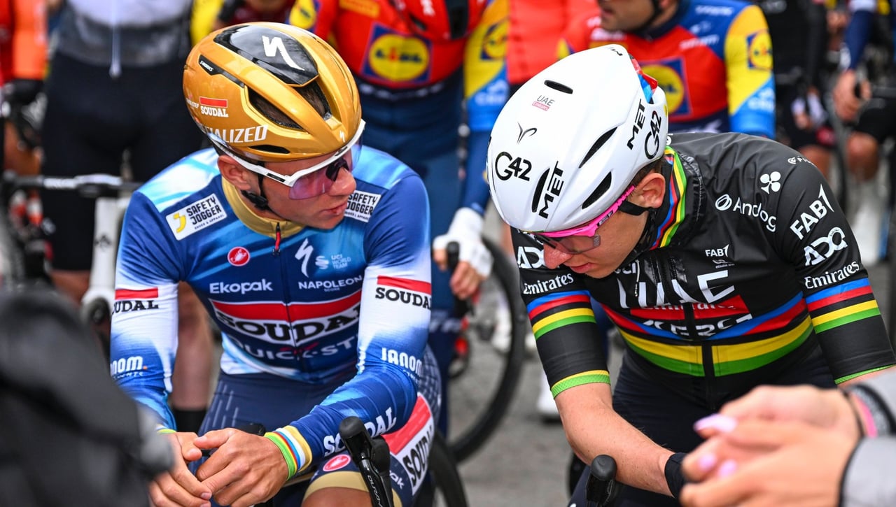 Evenepoel admite lo ocurrido con Pogacar