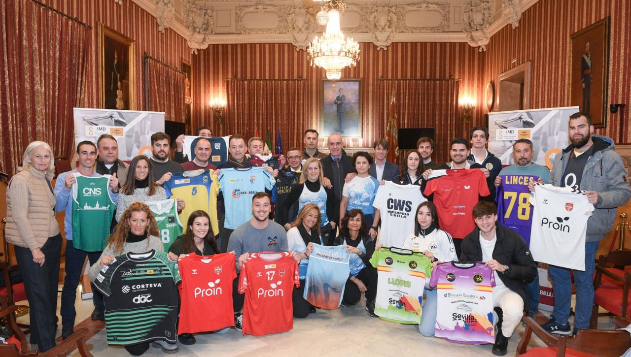 El Ayuntamiento de Sevilla impulsa a 39 clubes sevillanos con el Programa de Alta Competición
