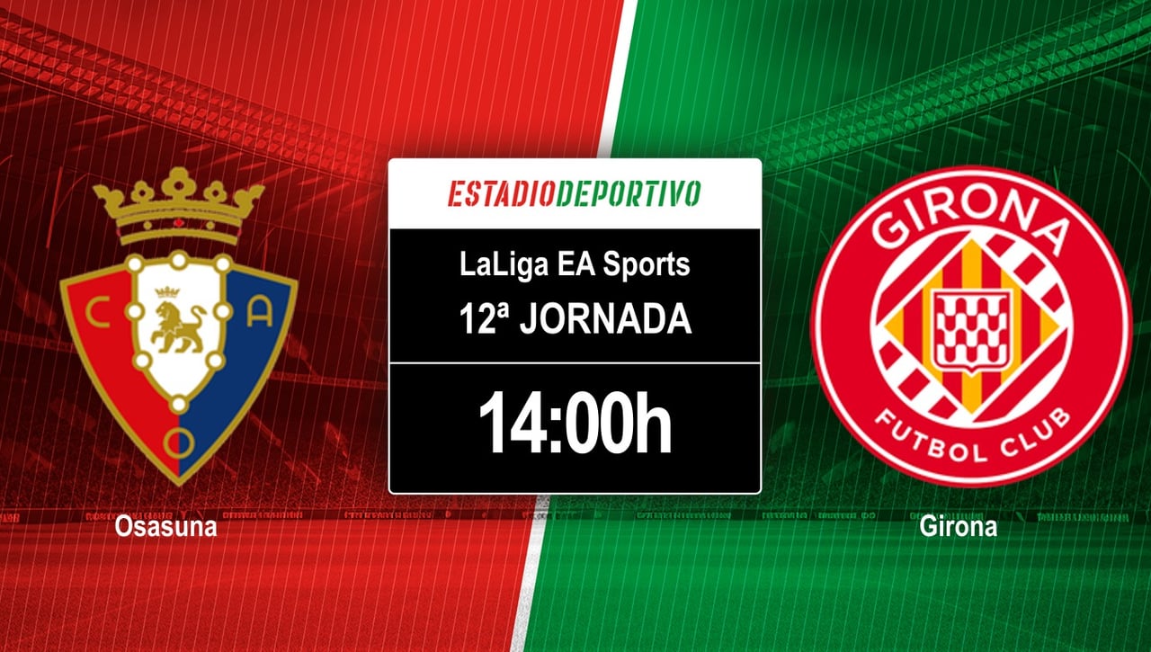 Osasuna - Girona | resultado, resumen y goles del partido de jornada 12 de LaLiga EA Sports