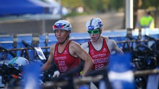 La triatleta Susana Rodríguez, ingresada tras una caída