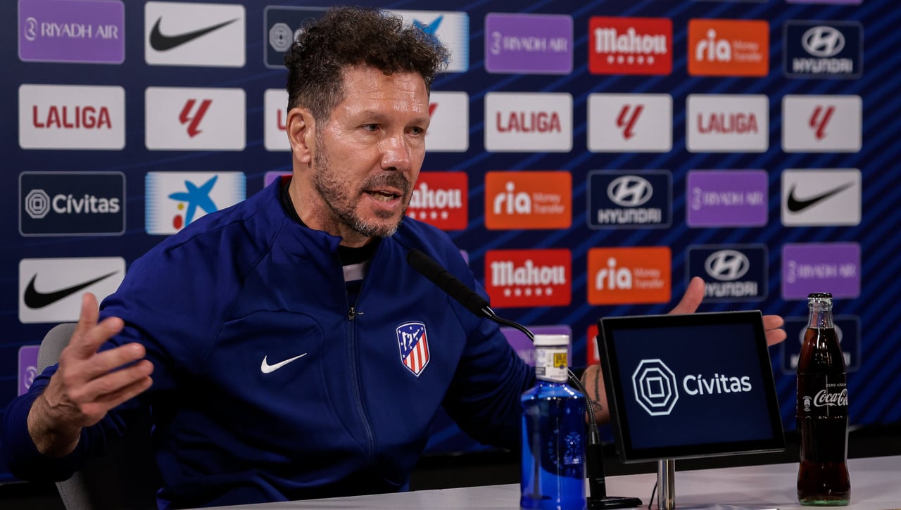 Simeone señala su logro más importante en el Atlético de Madrid