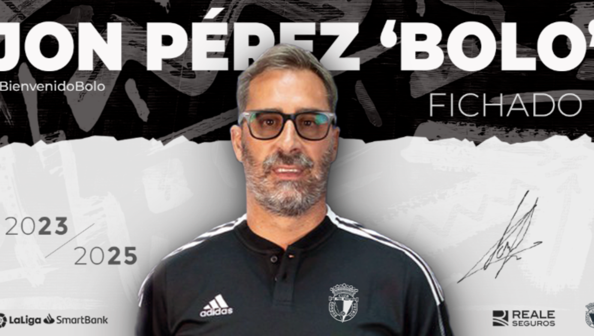 Jon Pérez Bolo, nuevo entrenador del Burgos CF