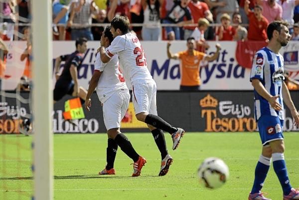 Revive las mejores imágenes del Sevilla FC-Depor (4-1)