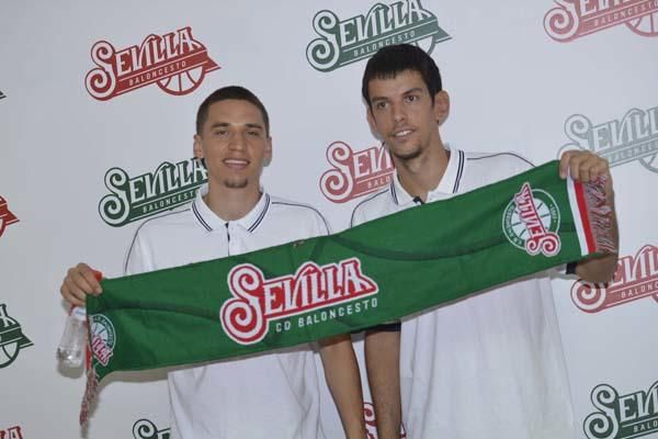 (Fotogalería) Bamforth y Miljenovic coinciden en su satisfacción por estar en el CB Sevilla
