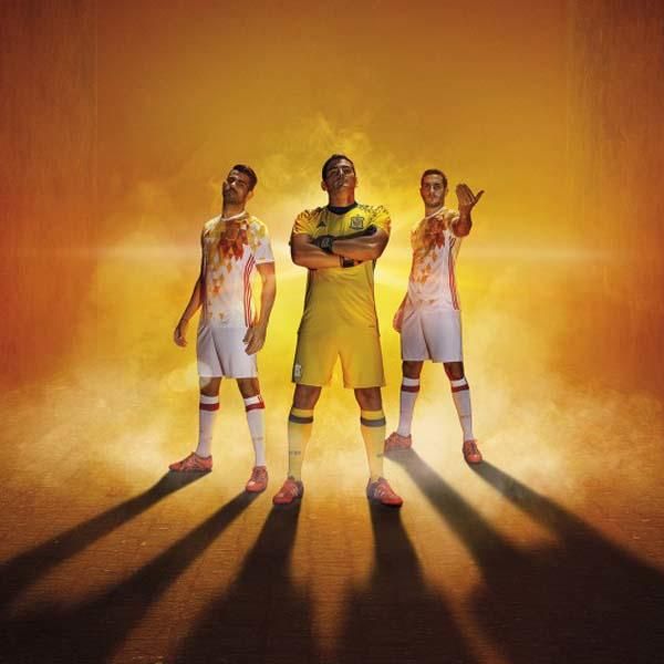 Así es la segunda equipación de España para la Eurocopa de Francia