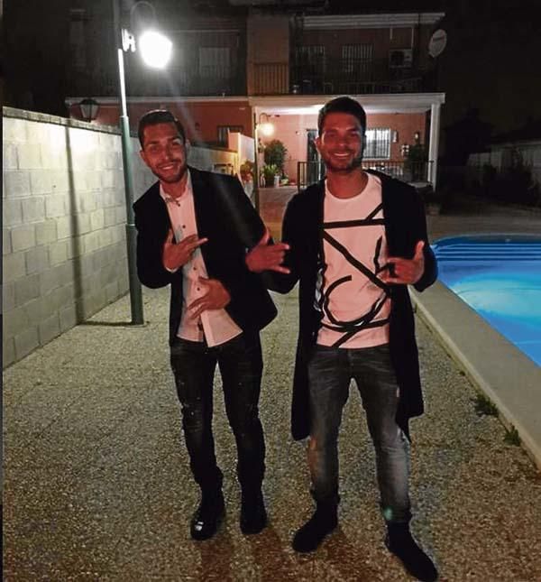 Así han sido las navidades de jugadores Sevillistas y béticos