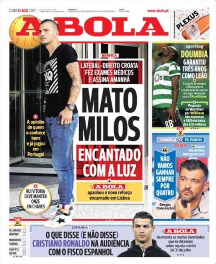 La portada de ESTADIO Deportivo del domingo