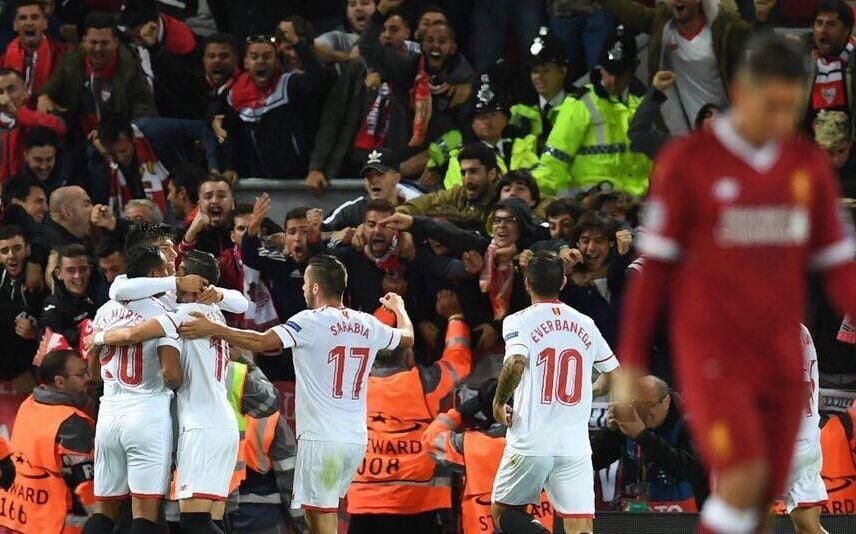 Los diez 'zapatazos' del Liverpool-Sevilla FC