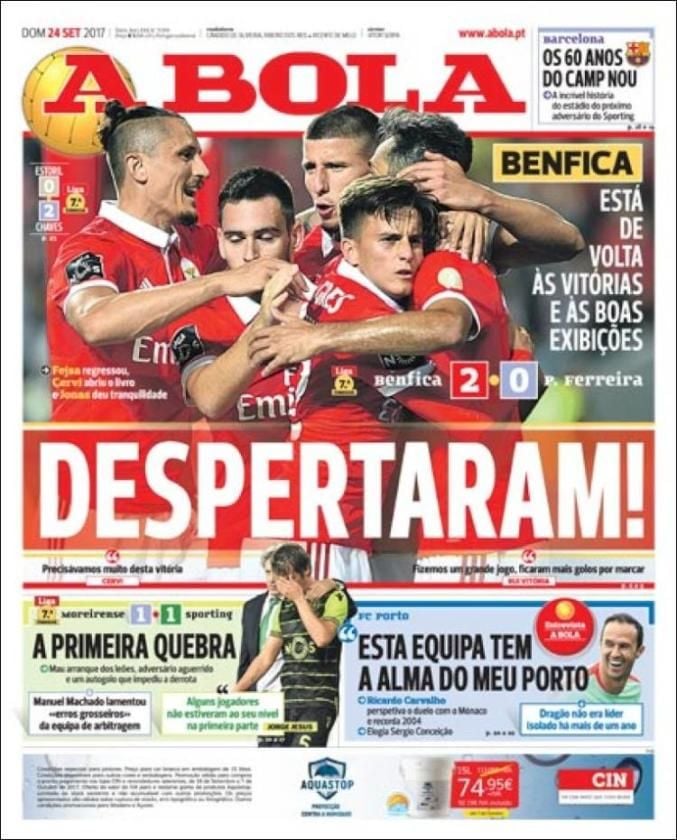 La portada de ESTADIO Deportivo del domingo