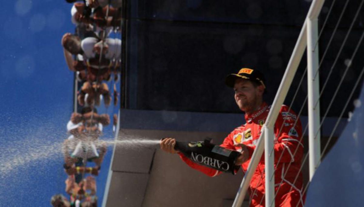 Vettel bate a Bottas en Interlagos y acaricia el subcampeonato