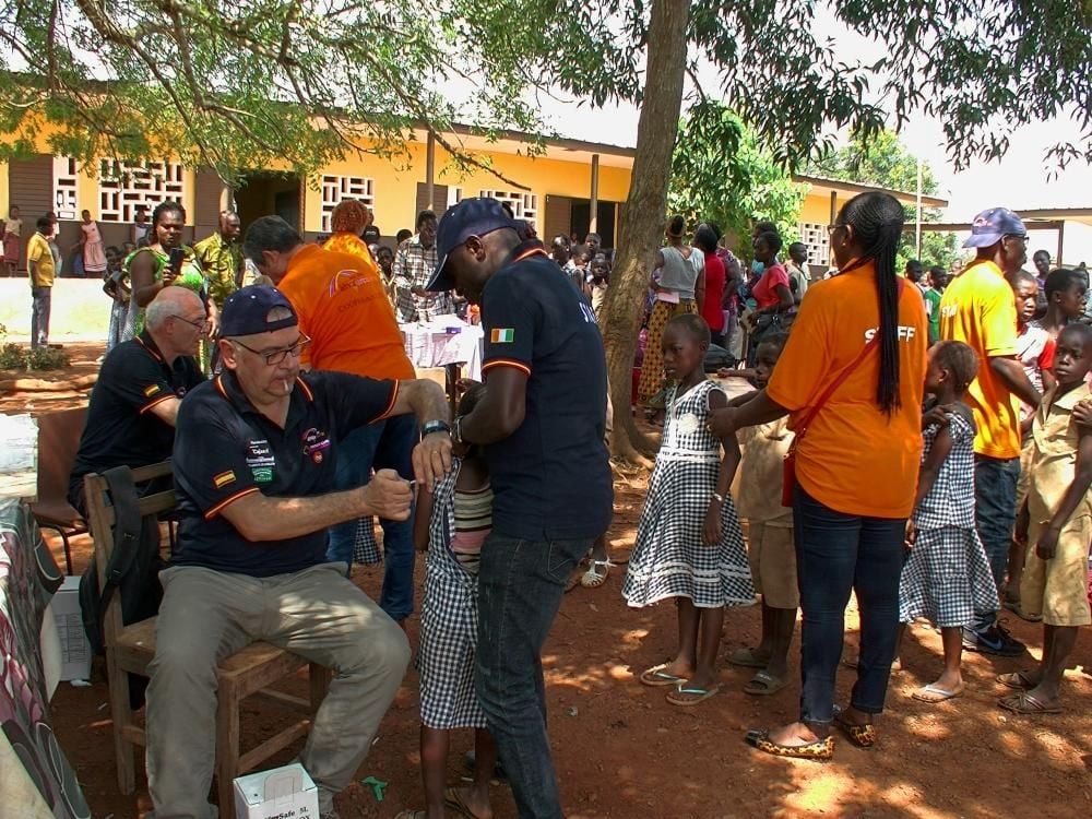 Grupo IHP Pediatría finaliza la campaña en Costa de Marfil con más de 12.000 menores vacunados