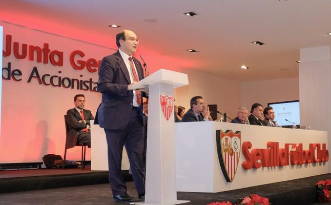 Las mejores imágenes de la Junta General de Accionistas del Sevilla