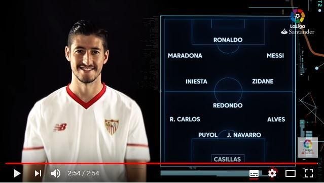 Tres ex del Sevilla en el 'Dream Team' de Escudero