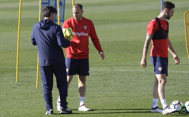 El Sevilla, con Ganso, ya prepara la visita del Atlético