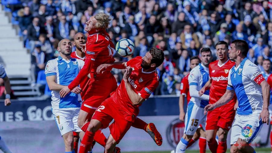 Las mejores imágenes del Leganés-Sevilla F.C.