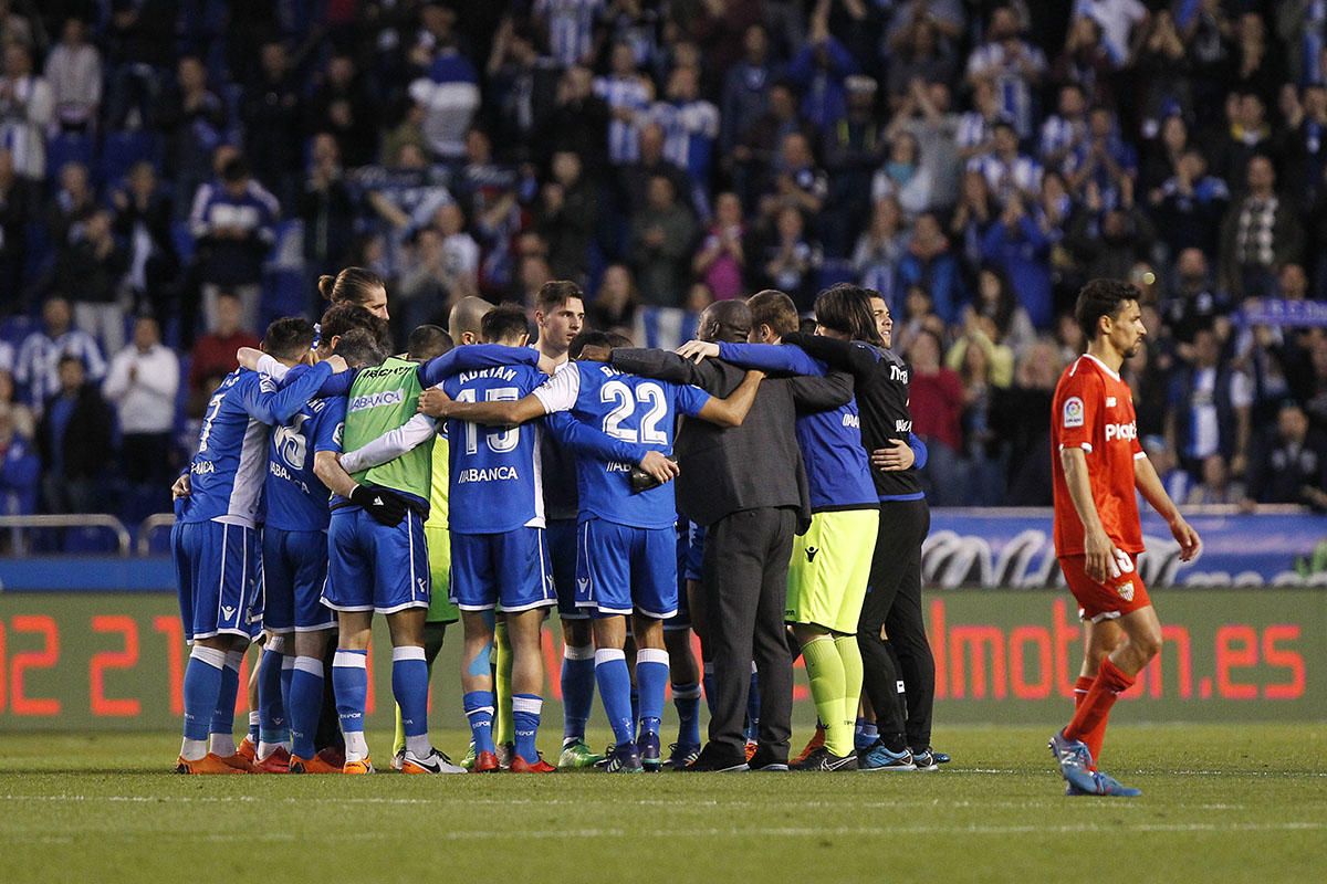 Las mejores imágenes del Dépor-Sevilla