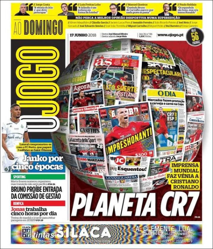 Óliver Torres, De Gea, Messi, CR7 y Guedes, protagonistas de las portadas