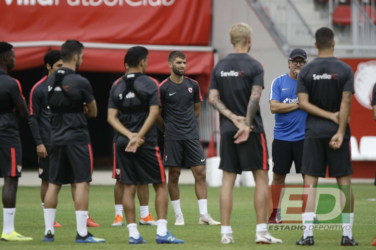 El Sevilla vuelve a los entrenamientos con Gnagnon