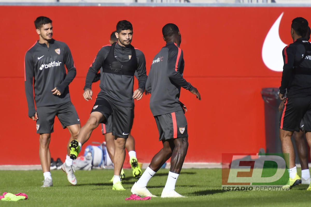 Amadou entrena con el grupo parcialmente