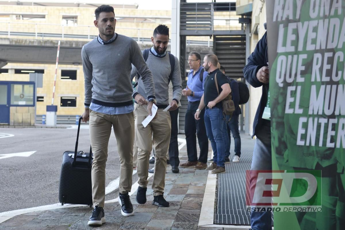 El Betis parte rumbo a Milán