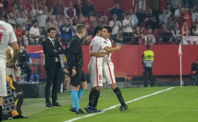 Las imágenes del Sevilla FC-Akhisar (6-0)