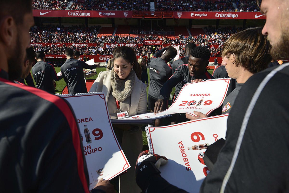 Coca-Cola y el Sevilla presentan su calendario de 2019