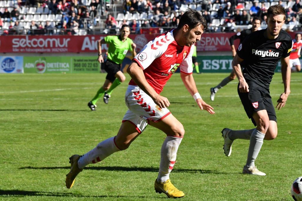0-0: El Sevilla Atlético resiste en la Nueva Condomina