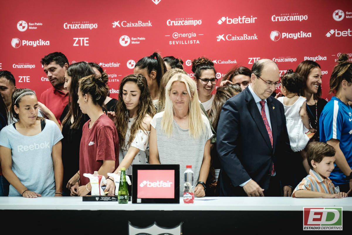 El Sevilla despide a una leyenda, su capitana Alicia Fuentes
