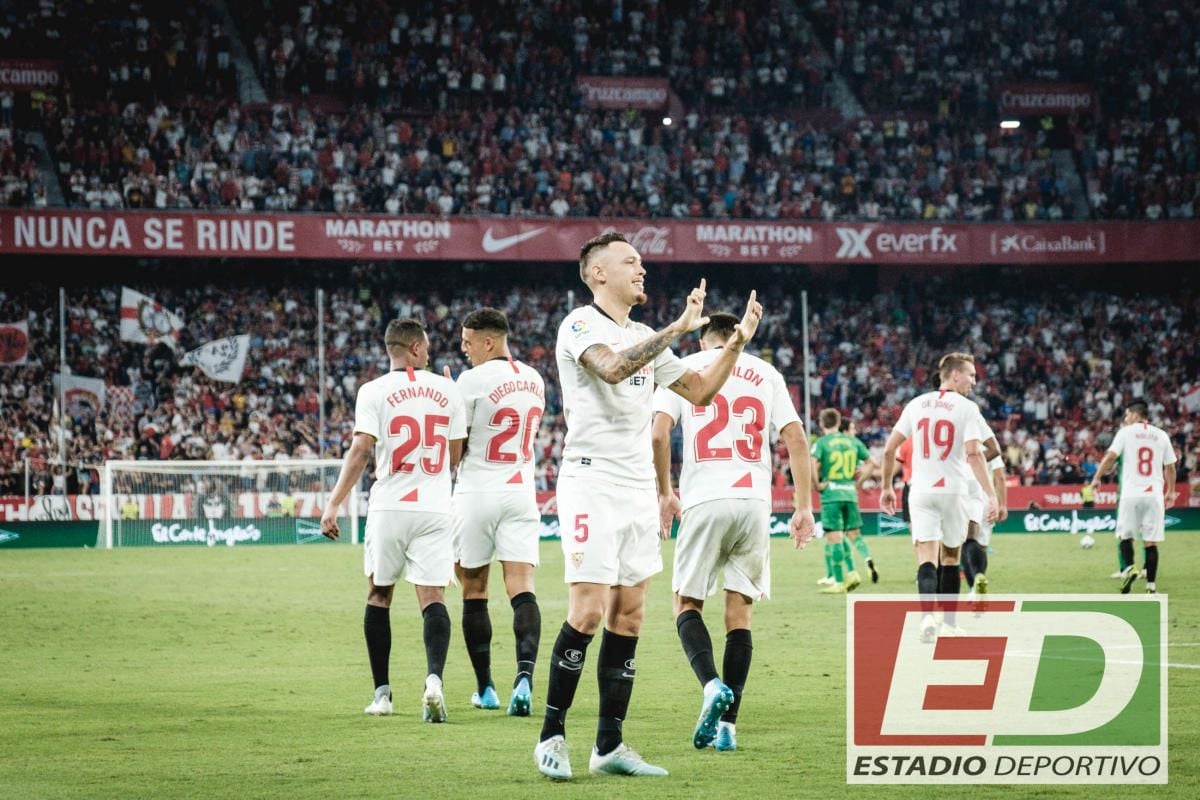 Las imágenes del Sevilla F.C.-Real Sociedad (3-2)