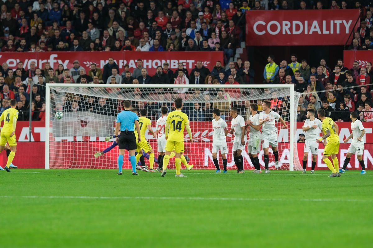 Las mejores imágenes del Sevilla-Villarreal