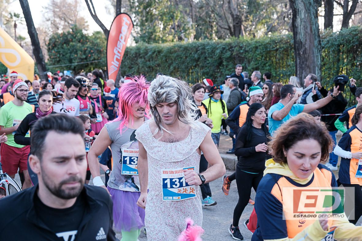 Manuel Olmedo y Lucía Pérez triunfan en la San Silvestre Sevillana