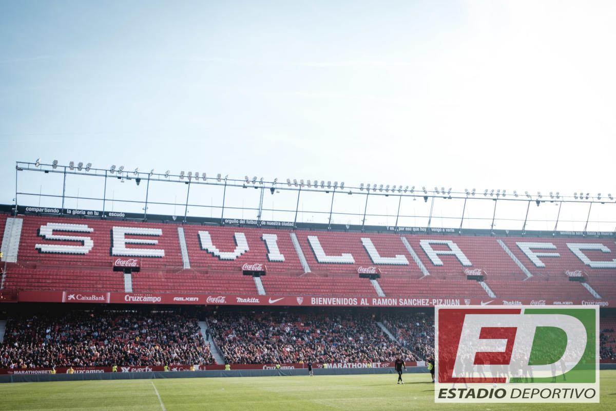 El entrenamiento del Sevilla, en imágenes