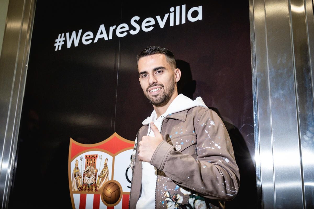 Las imágenes de la llegada de Suso a Sevilla