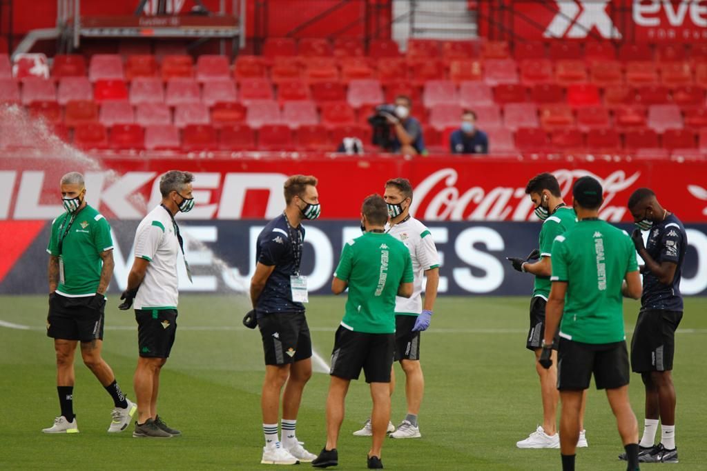 Las notas del Betis en el derbi ante el Sevilla FC