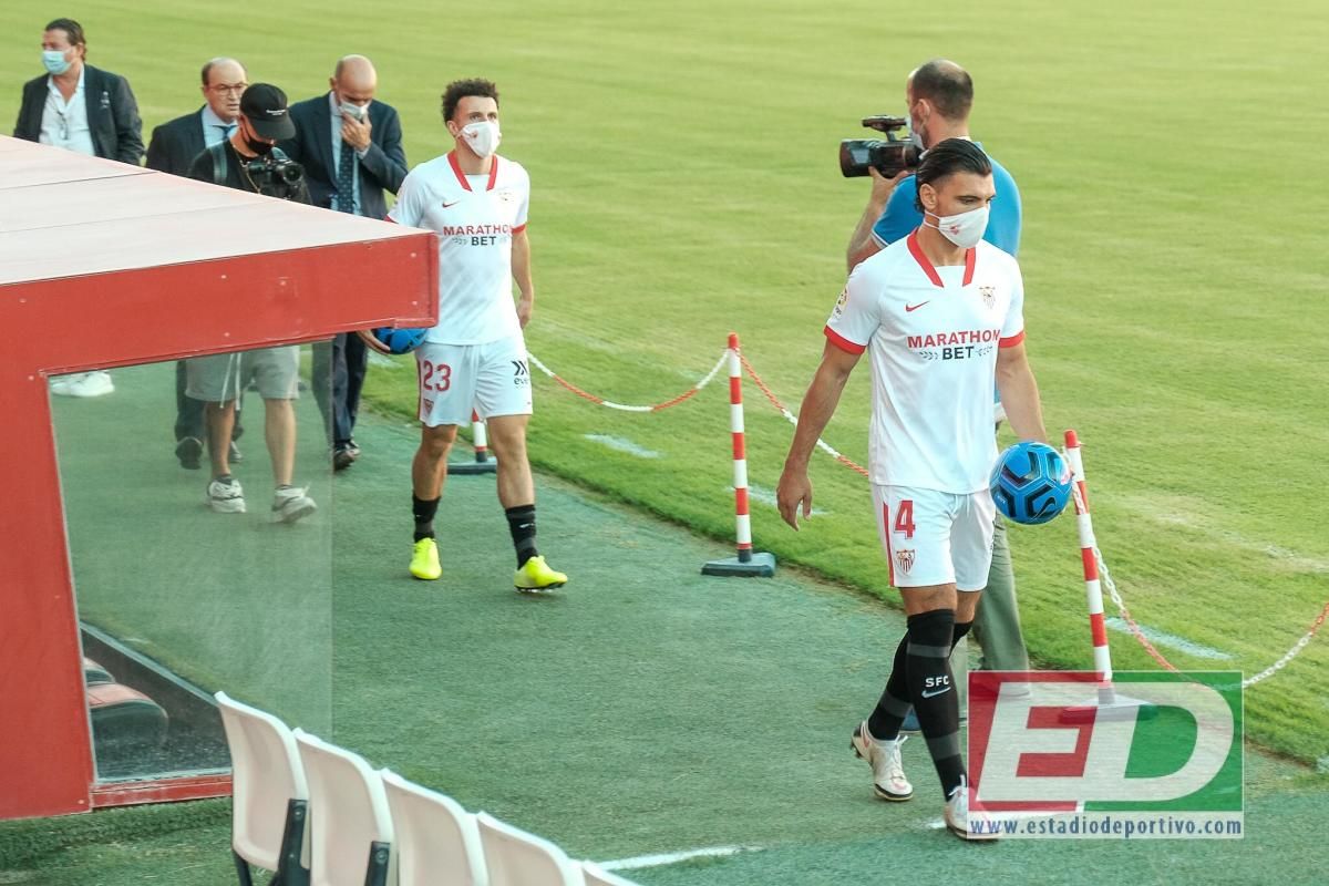 Las mejores imágenes de la presentación de Idrissi y Rekik