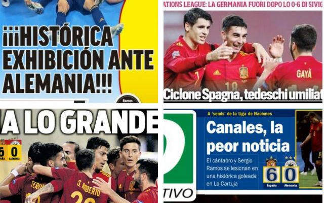 España también arrasa en las portadas