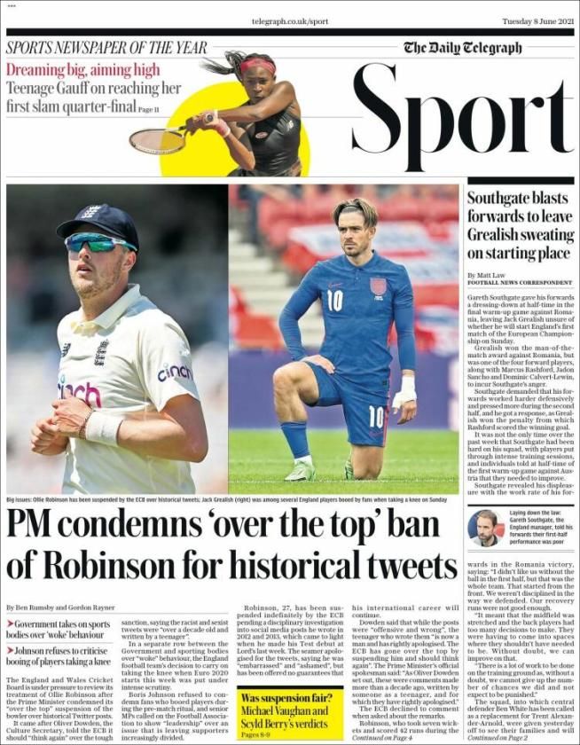 La alegría del Betis, Sabaly, Skhiri, Lautaro, el lío de las vacunas... así vienen las portadas